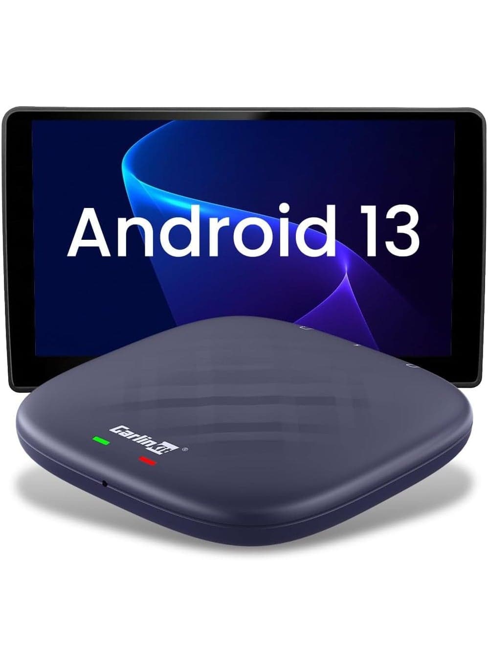 Ai Box Ultra Android 13, 3 -in -1 for OEM Cable Upgrade CarPlay Android Auto Wireless, 8 core 8GB+128GB, Built -in GPS Video Music Supports Google Play