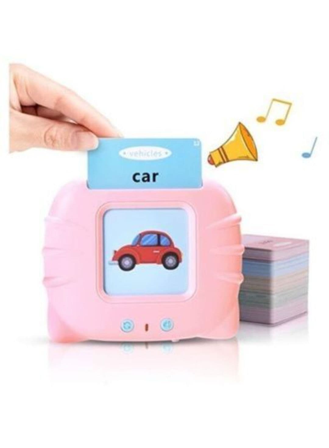 Flash Cards Learning Toys for 2-7 Years Old, Electronic 112 PCS Audible Flashcards Preschool Educational Talking Toys