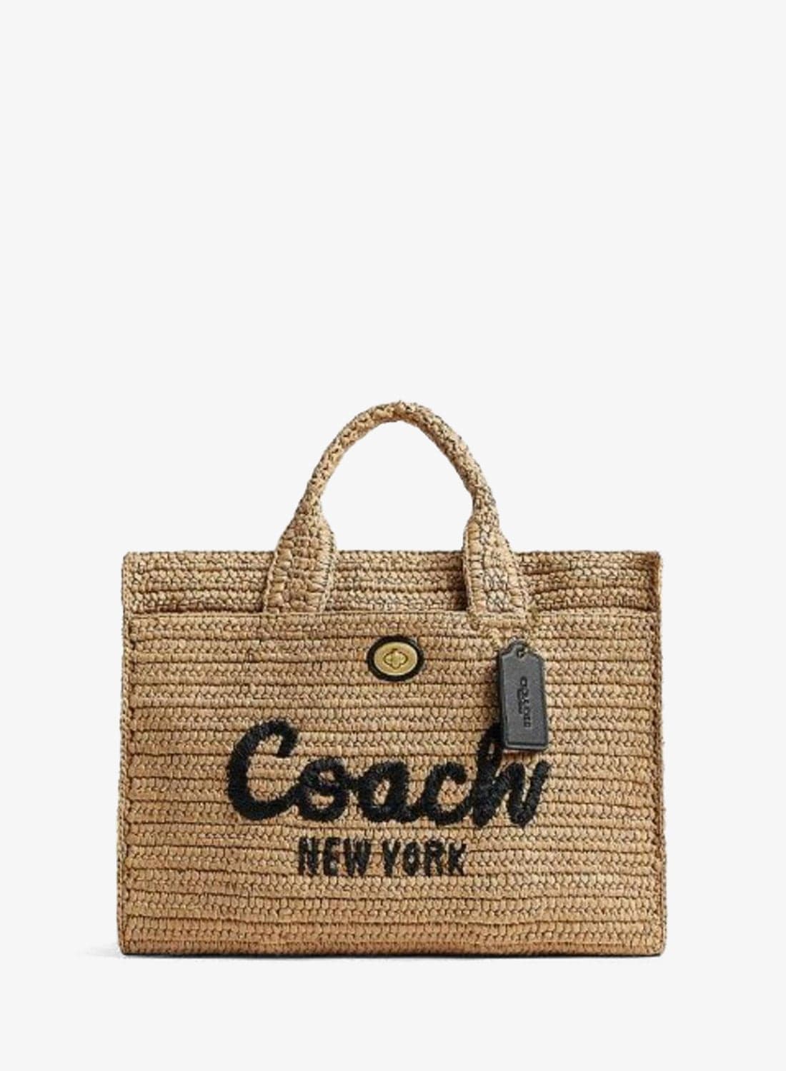 Cargo Tote Bag 34 in Straw