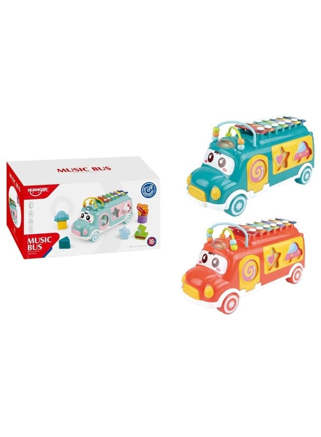 Melody Express Interactive Music Bus – Educational Learning Toy for Toddlers