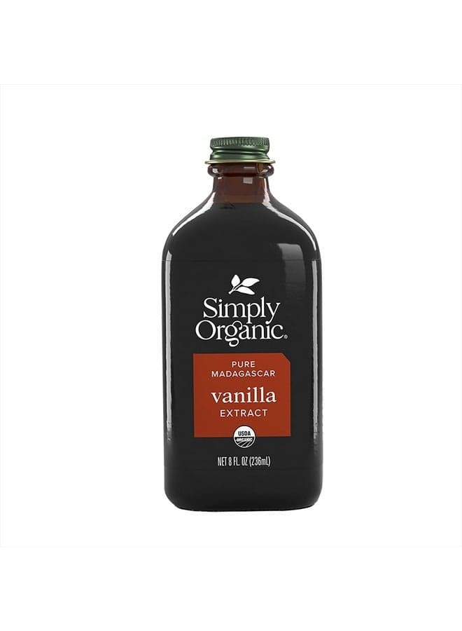 Vanilla Extract, Certified Organic | 8 oz | Pack of 1