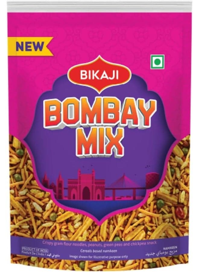 Bikaji Bombay Mix Namkeen 200g, Indian Snack