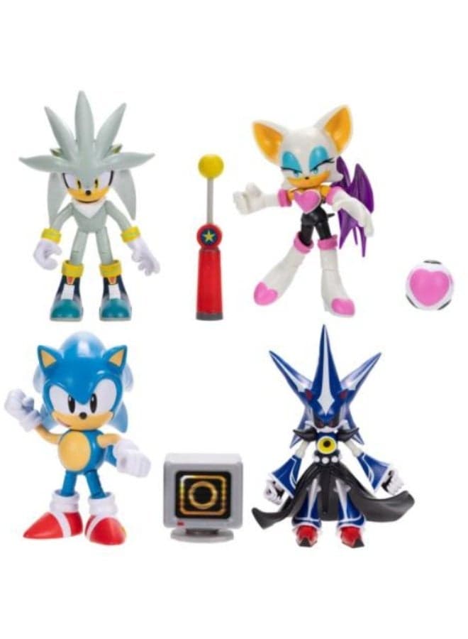 Sonic the Hedgehog Mini Figure, 10cm Collectible Toy Figure