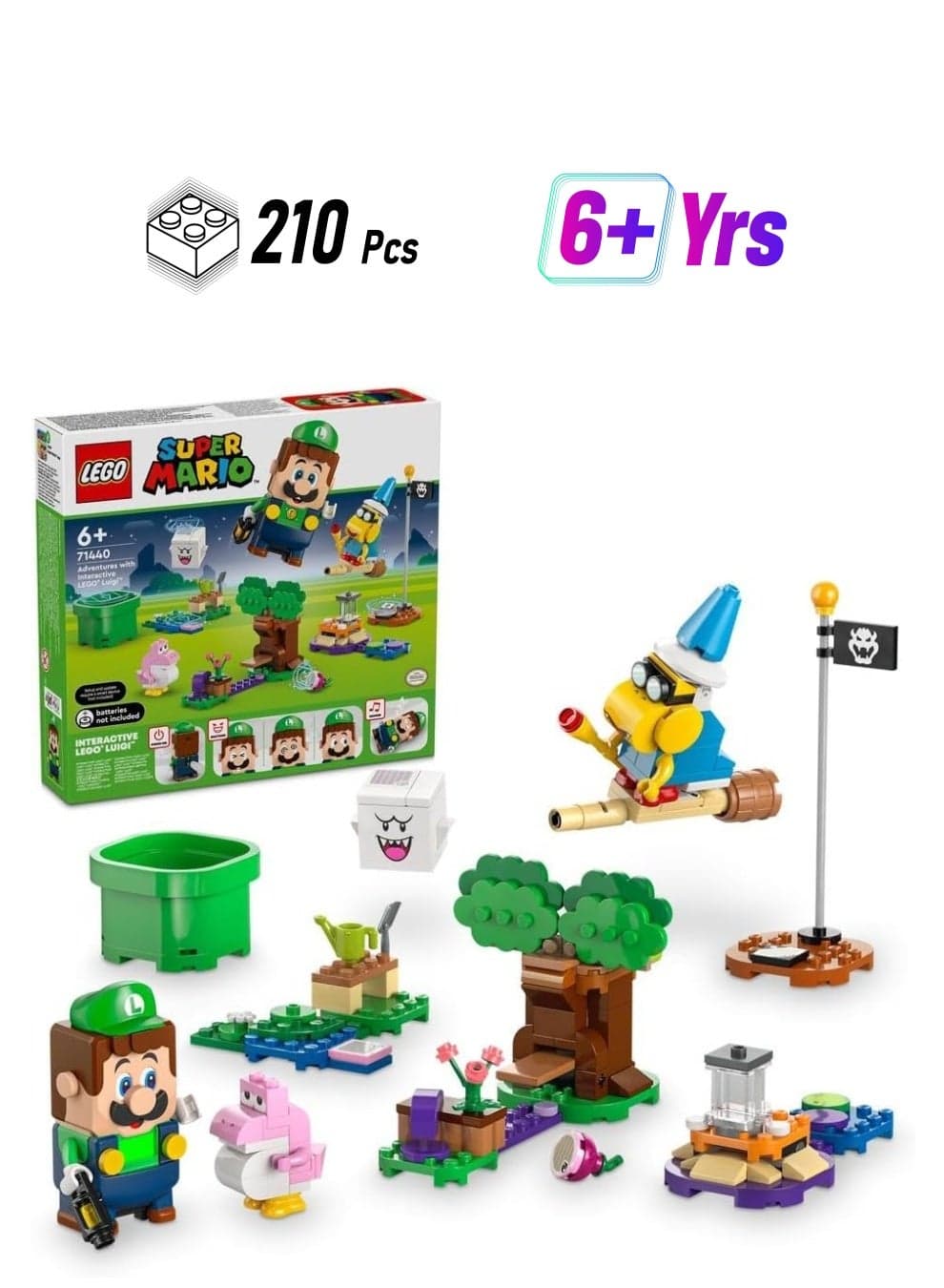 LEGO Super Mario Adventures With Interactive Luigi Figure 71440