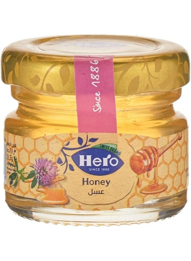 Hero Bees Honey Glass, 28.30 Gm