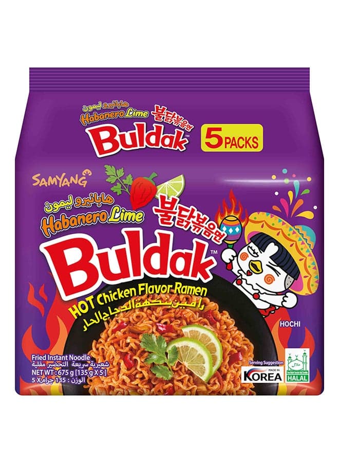 Buldak Habanero Lime Chicken Flavour Ramen
