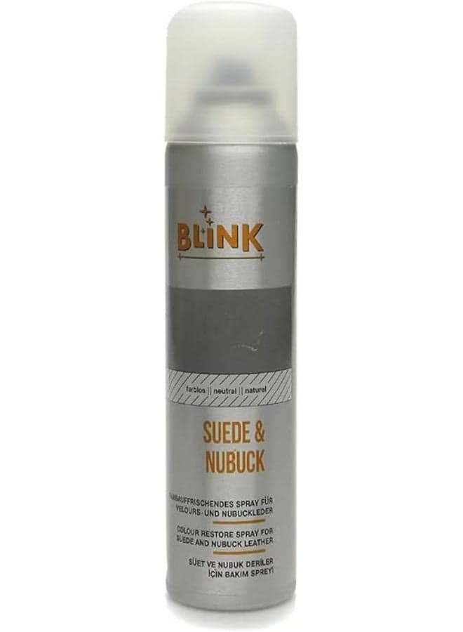 BLINK Suede & Nubuck Color Restore Spray – Neutral/Natural | Revives Faded Suede & Nubuck Leather
