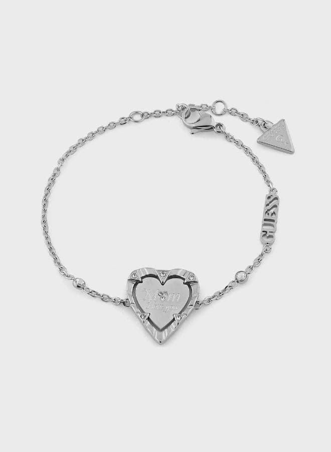 Heart Chakra Rose Quartz Bracelet