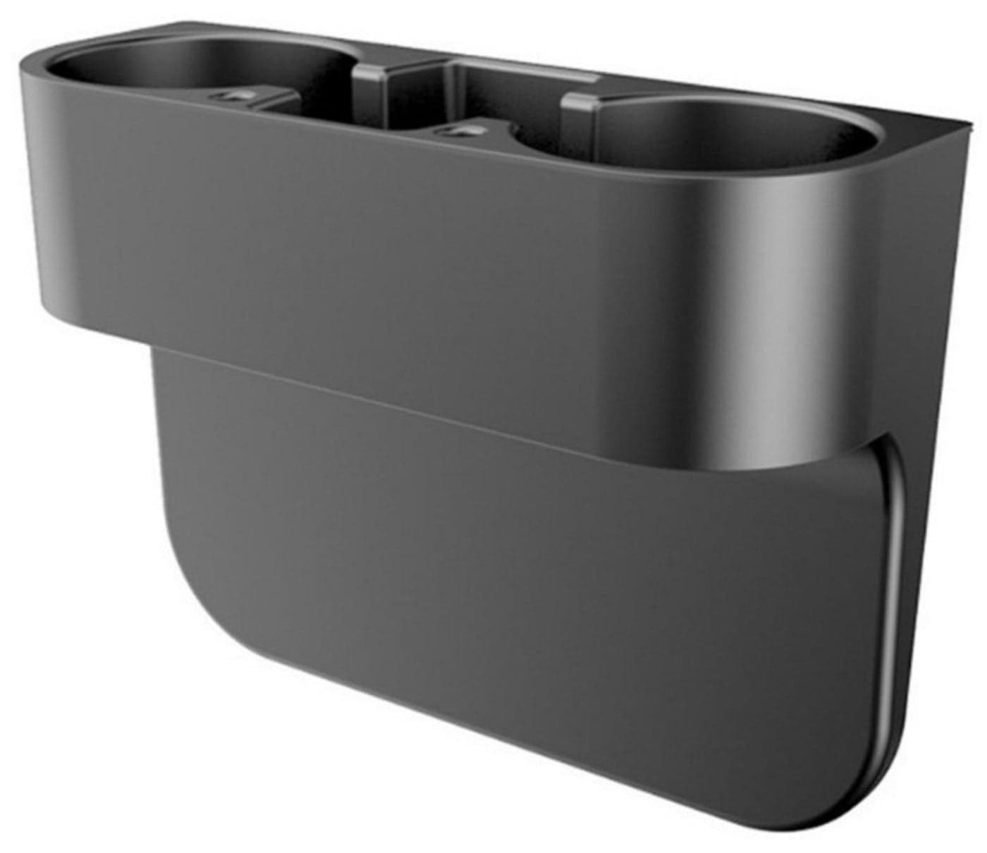 NOVOLAN Car Cup Holder Car Water Cup Storage Rack, Seat Crevice Storage Box, Central Console Organizer, Easy Installation, Durable Construction, Space-Saving, Stores 2 Water Cups & Sundries (black)