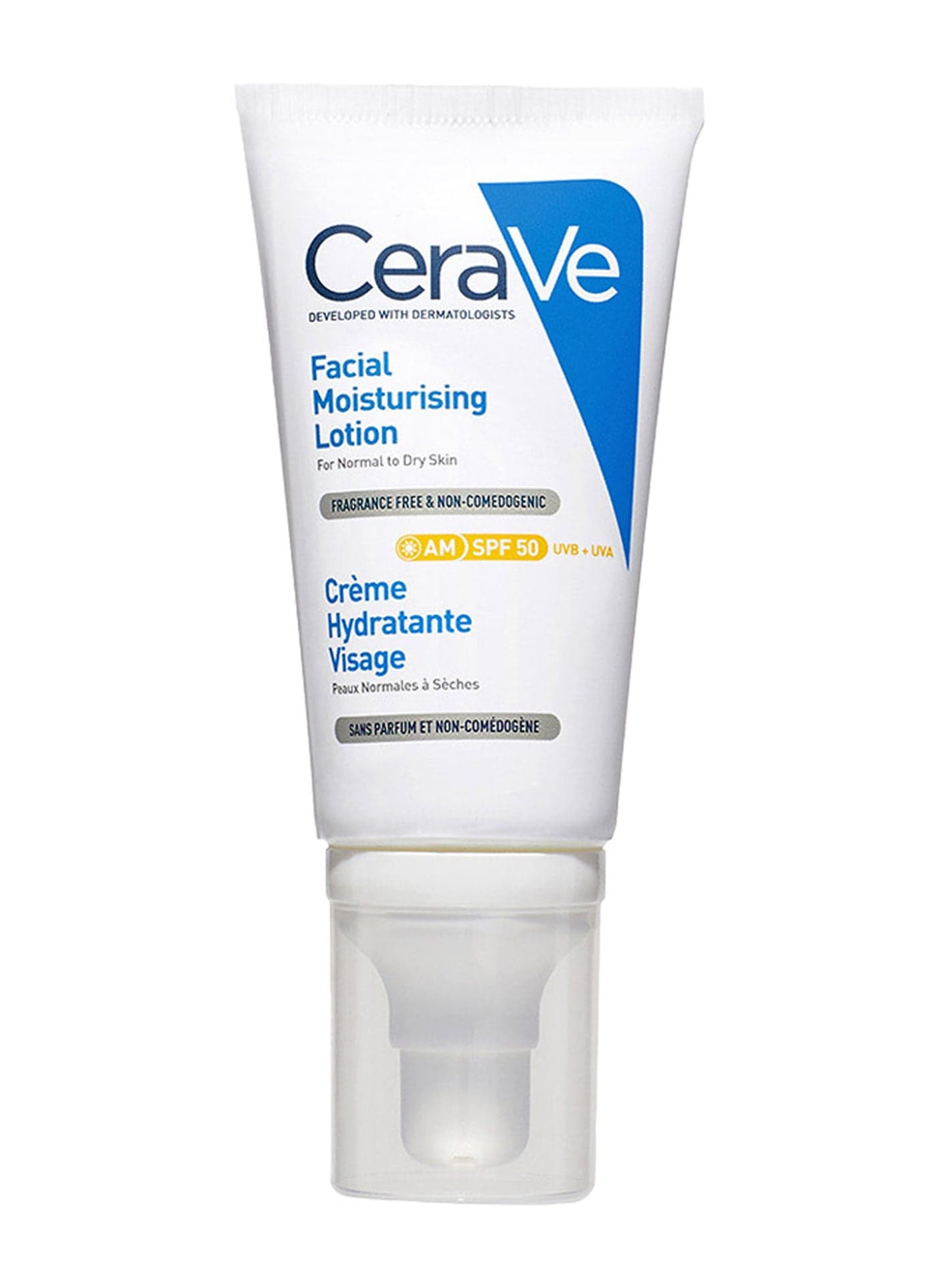 Am Facial Moisturizing Lotion Spf50 For Normal To Dry Skin 52ml