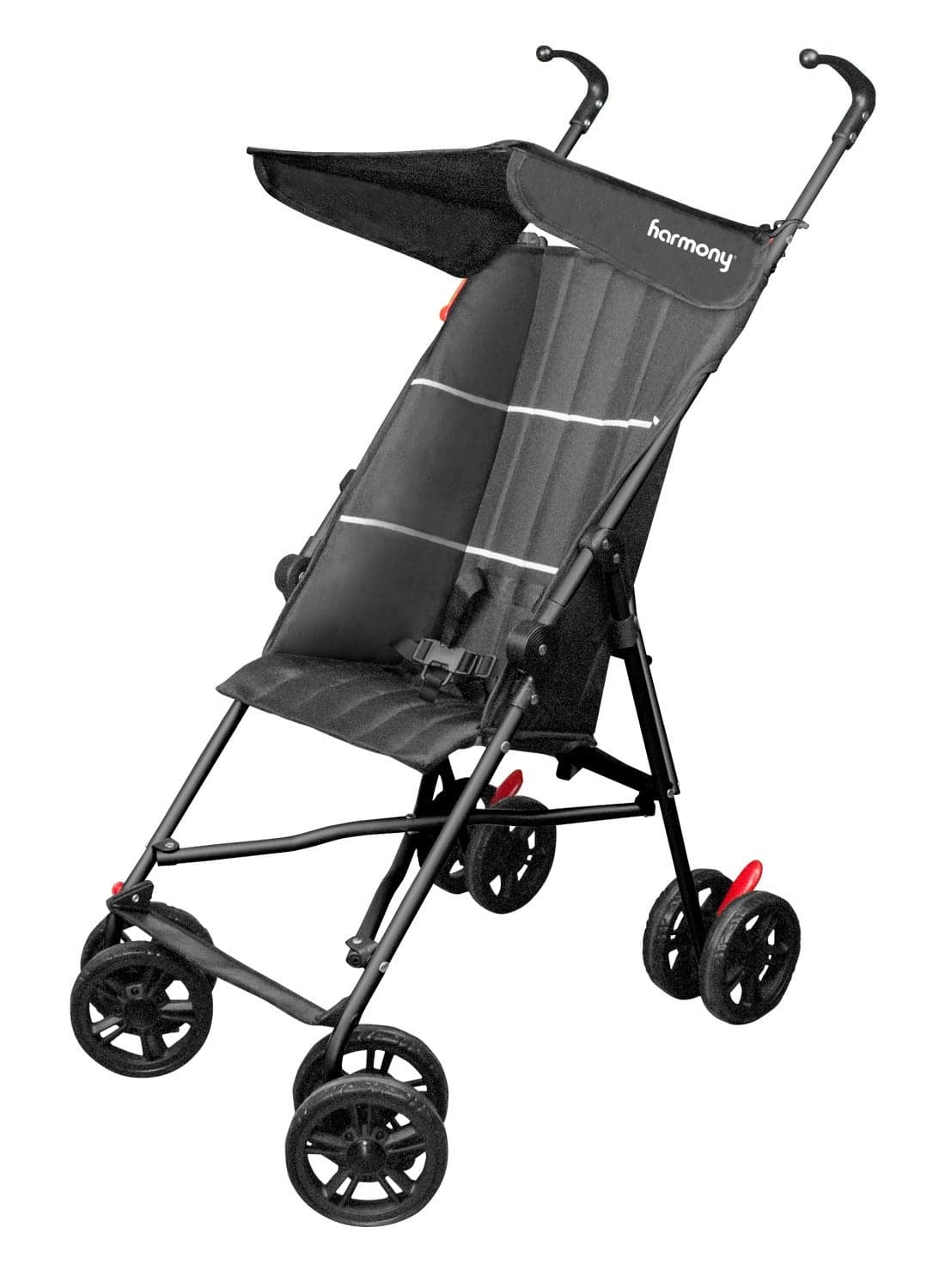 Harmony Versa Umbrella Fold Luxury Stroller | Lightweight & Stylish | 3-Point Harness | Adjustable Recline | Suspension Wheels | Luxury Finish
