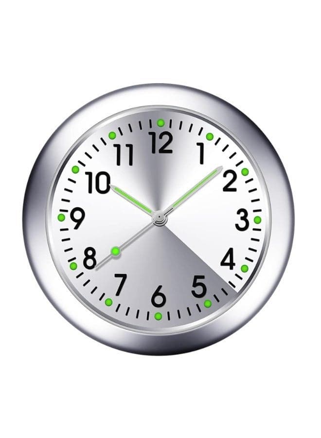 Car Clocks for Dash - Glow in The Dark Car Dashboard Watch,Quartz Dashboard Watch, Automotive Replacement Clocks, Stick On Clock for, for Home, Truck