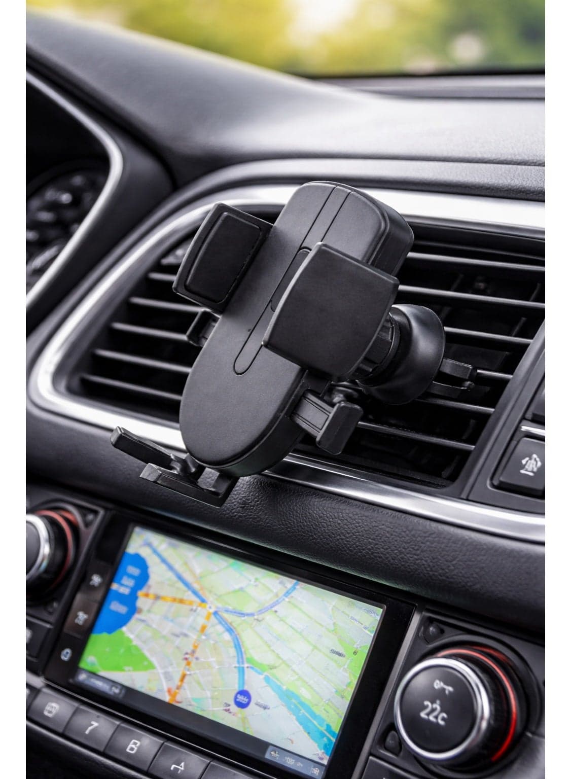 Car Phone Holder 2026 Upgrade - Mobile Holder in Car for Air Vent - Auto-Lock Hands-Free Accessories – Compatible with iPhones and Androids