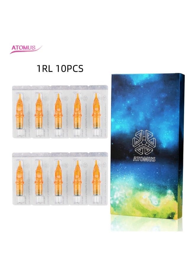 10-Piece Disposable Tattoo Needle Set Yellow