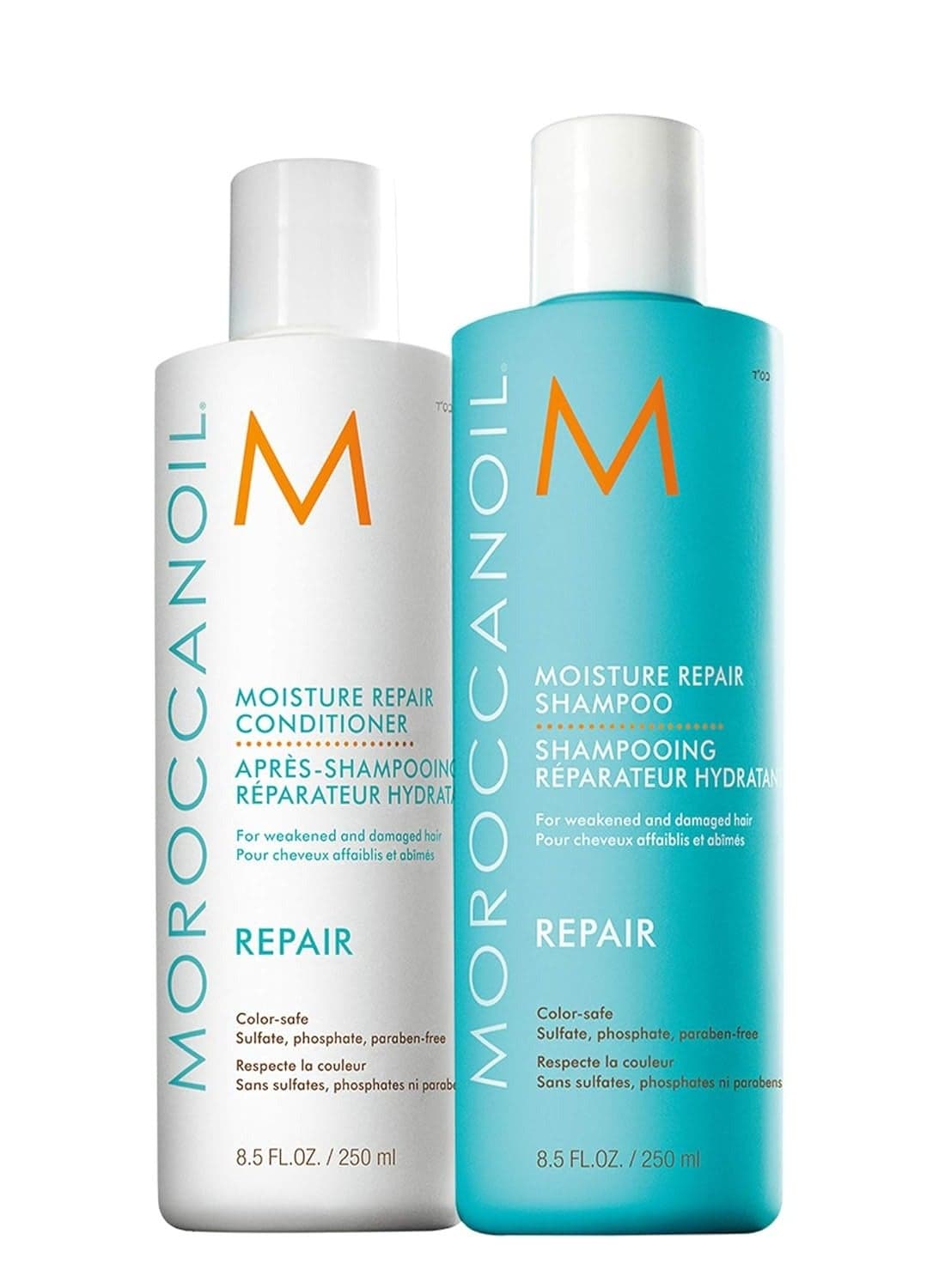 Moisture Repair Shampoo and Conditioner Bundle 250x2ml