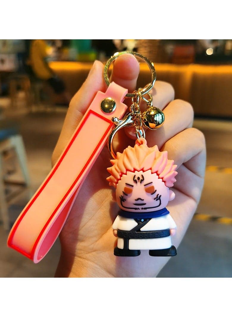 1-Piece Jujutsu Kaisen Ryomen Sukuna Keychain Anime Key Ring Pendant