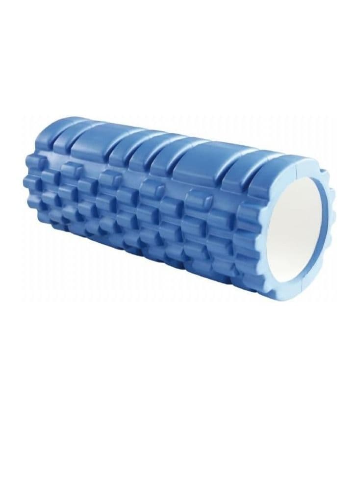 Mahmir® EVA Foam Roller for Yoga, Deep Tissue Massage, Stretching, Physical Therapy, Relieve Stress, Improve Mobility with Foam Roller for Legs and Muscles - Deep Tissue Massage Tool (Light Blue)