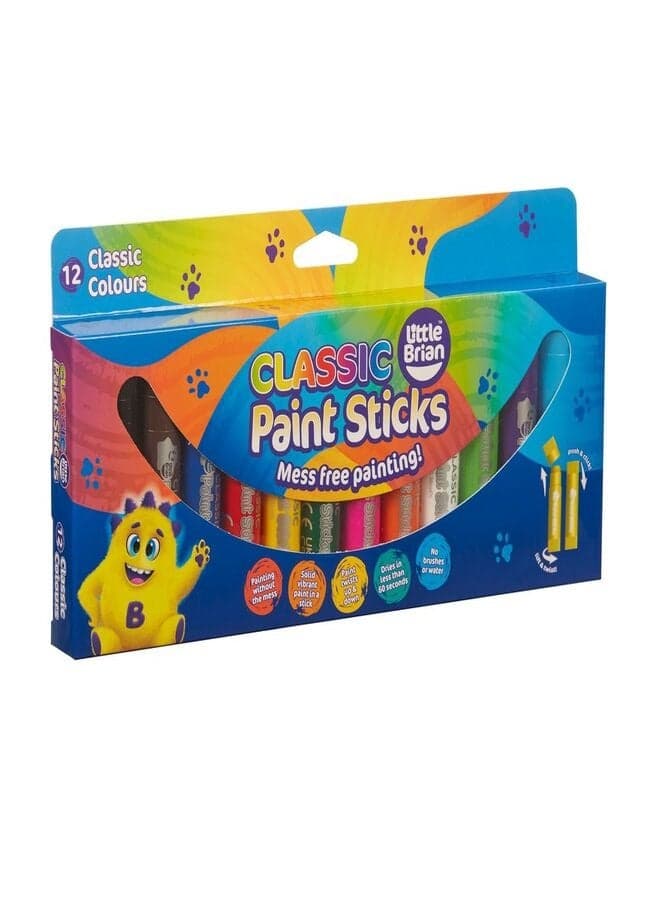 Multicolor Paint Sticks Mess-Free Painting