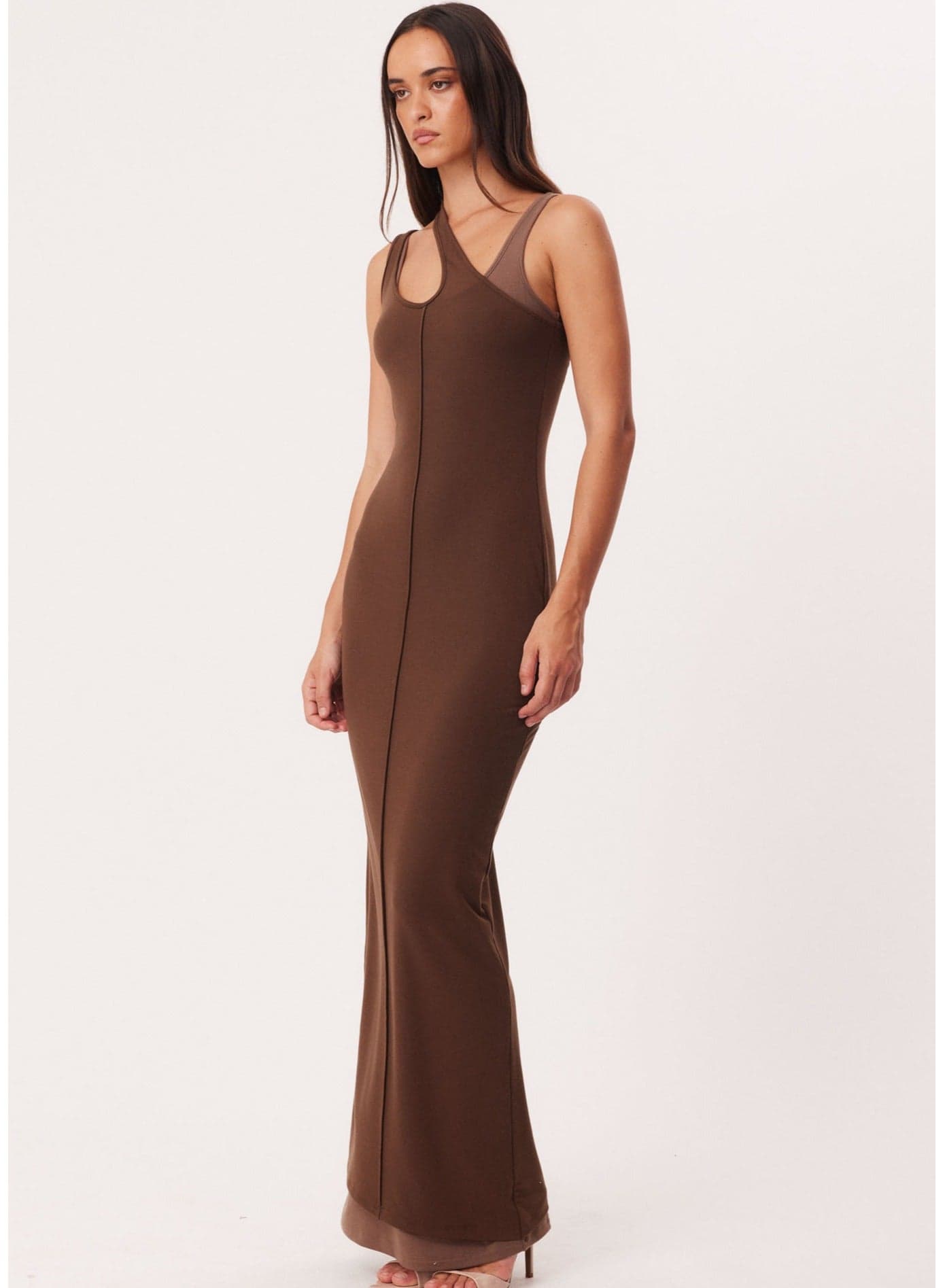 Chantara Double Layered Maxi Dress