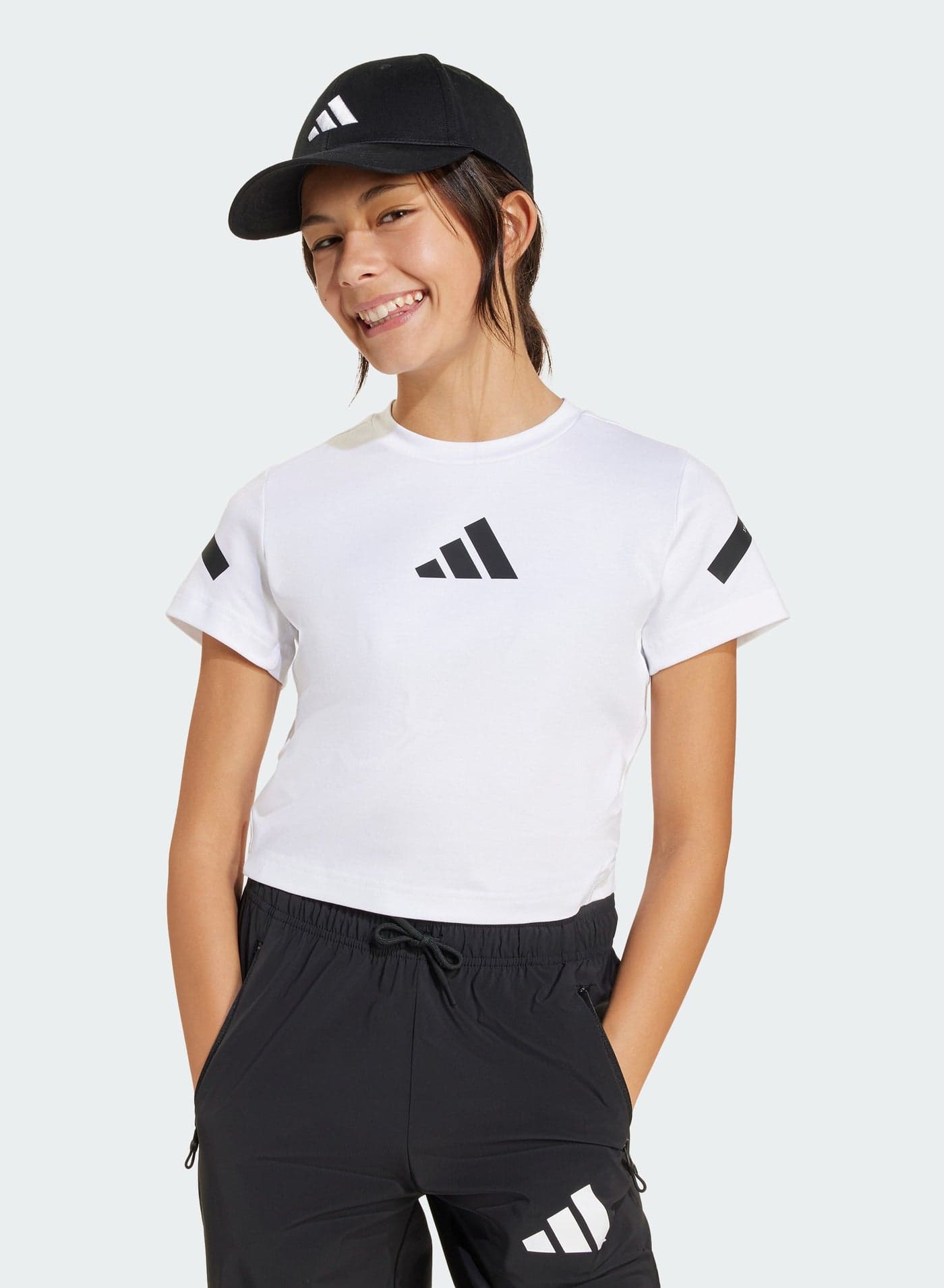 Youth Z.N.E. Fitted Cropped T-Shirt