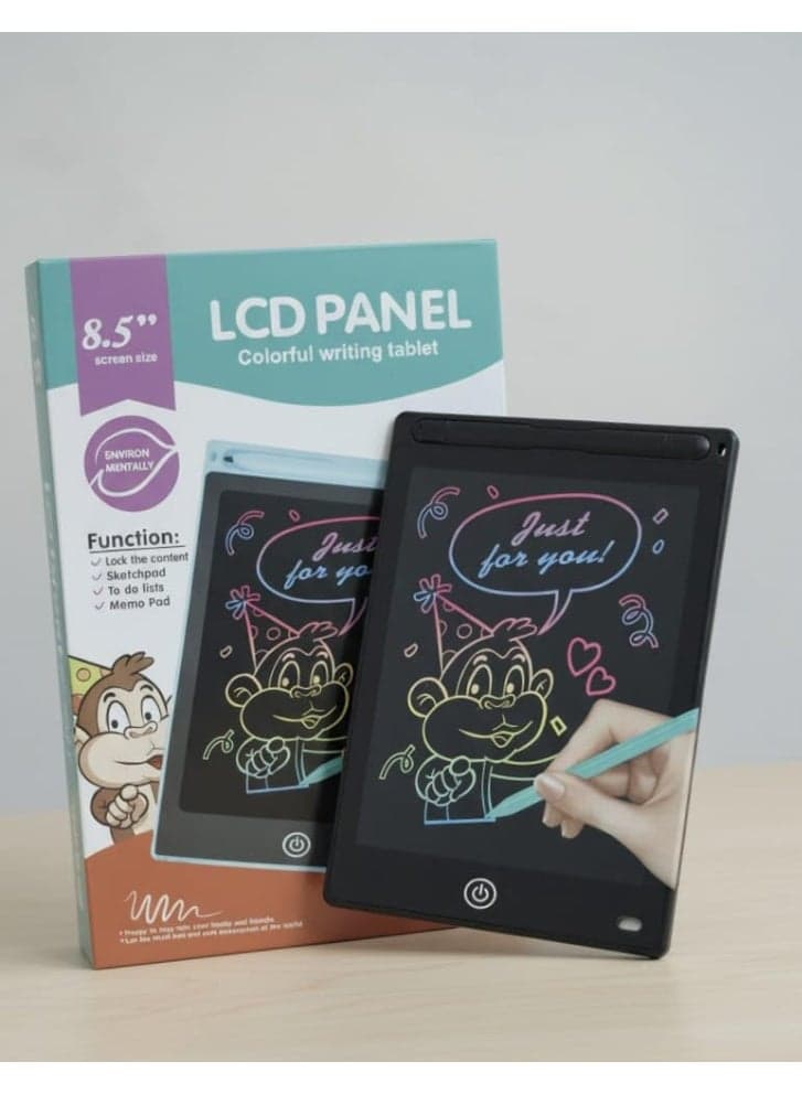 10-Inch LCD Writing Tablet – Colorful Digital Drawing Pad with Lock Function for Kids Learning, Memo, and Sketching