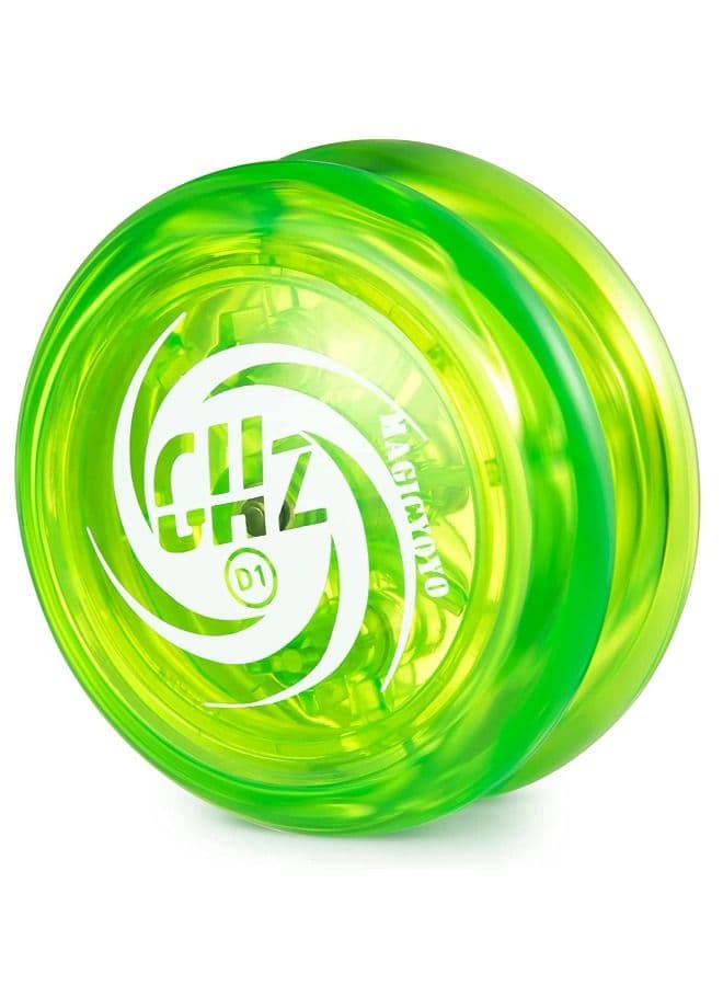 Professional Looping Yoyo D1 GHZ Responsive Yoyo for Kids, Starter Yoyo for Kids, Beginner Yoyo Easy to Play Basic Looping Tricks (D1 - Green)