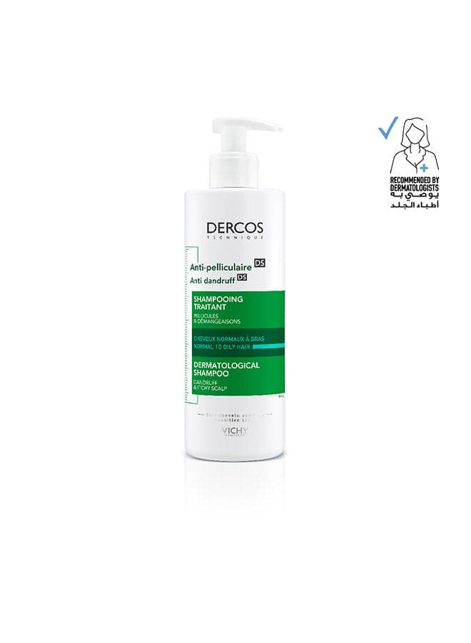 Anti-Dandruff(DS) And Anti-pelliculaire(DS) Dermatological Shampoo Normal to Oily Hair 390ml