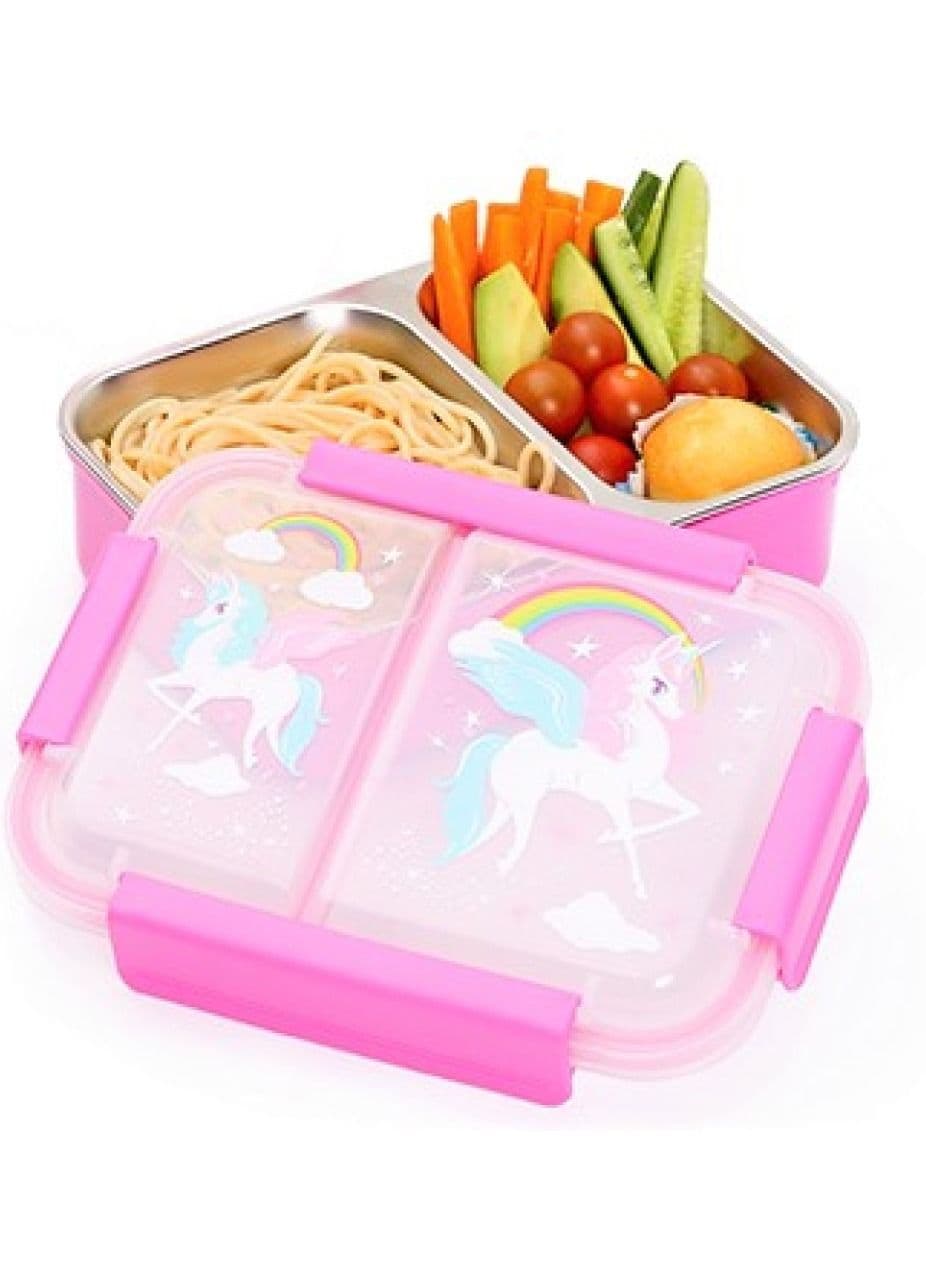 Steel Bento Insulated Lunch Box - Pink