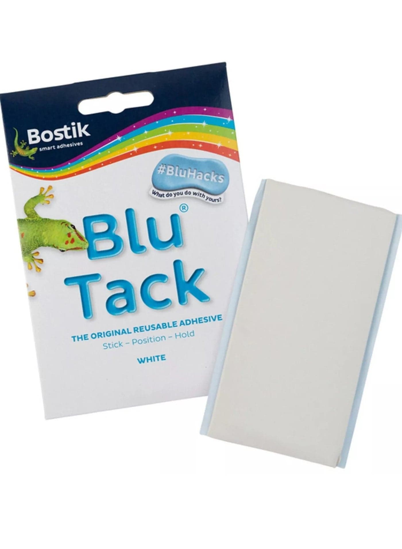 Blu Tack Multipurpose Reusable Adhesive White