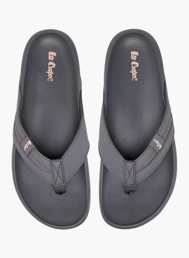 Men Solid Flip-Flops