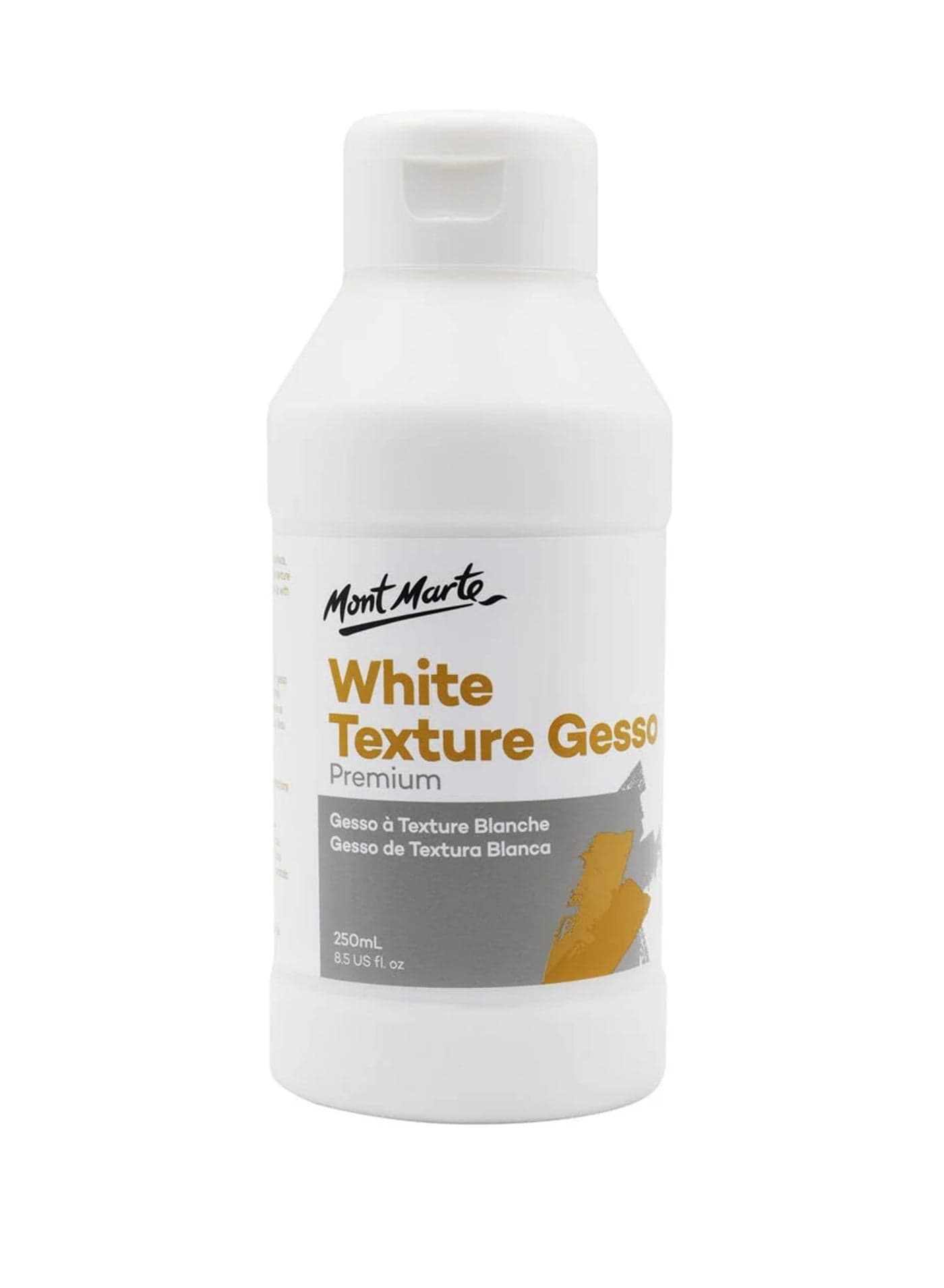 Premium White Textured Gesso 250ml Content