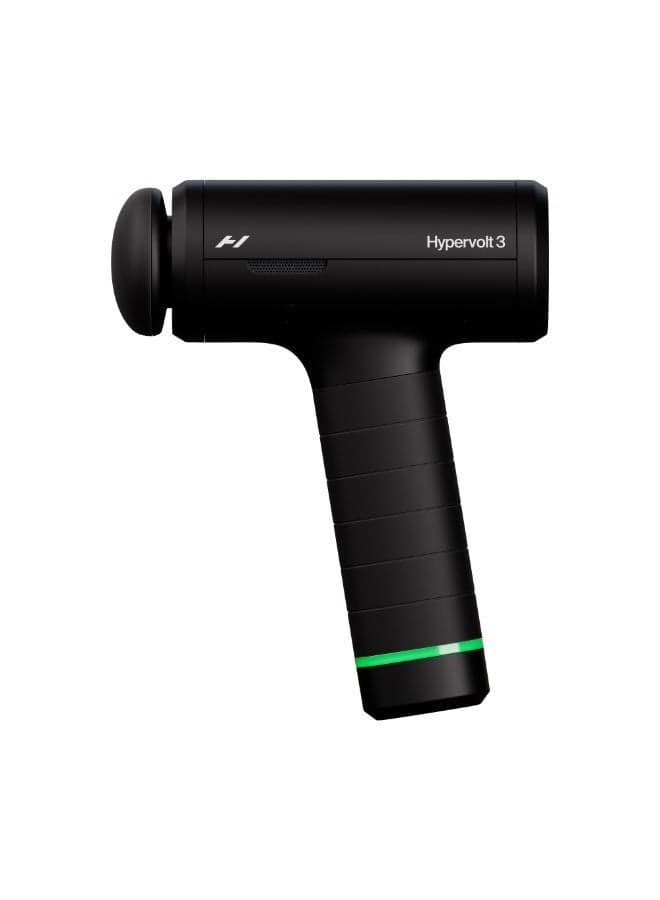 Hyperice Hypervolt 3 – QuietGlide Technology Handheld Percussion Massage Gun | 5 Speeds, 5 Interchangeable Heads | Helps Relieve Sore Muscles, Improve Mobility and Speed Up Recovery