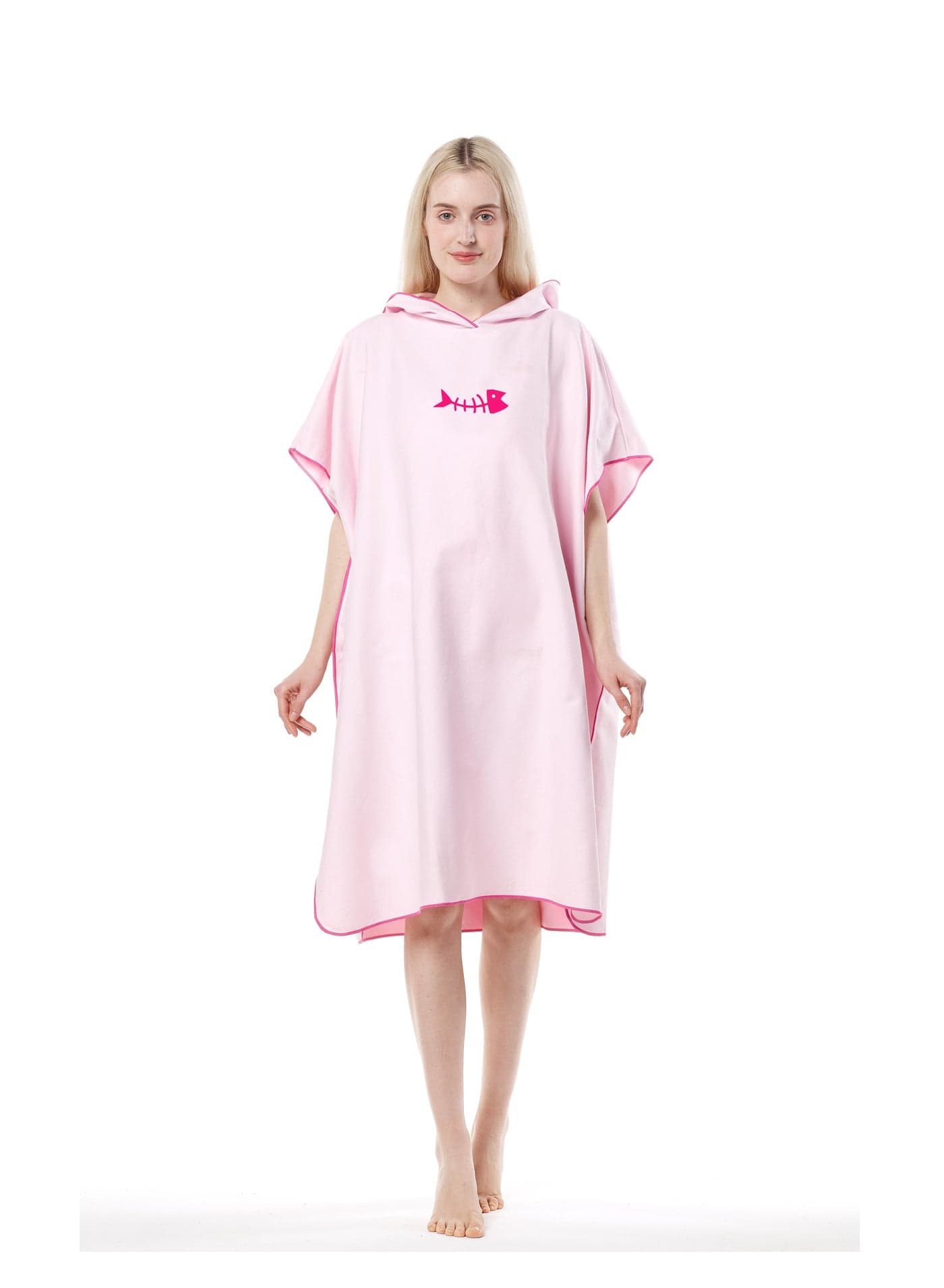 Quick drying beach bathrobe with Hood Microfiber Beach Blanket Bath Swim Towel Wetsuit Poncho for Adults
