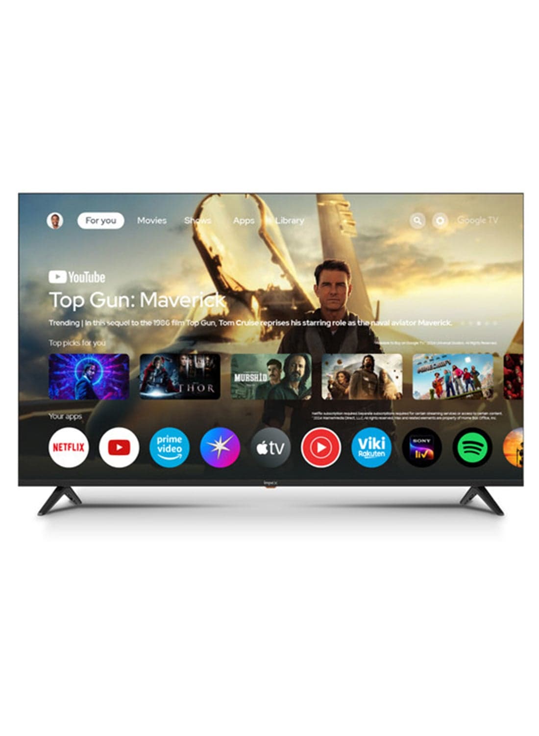 50 Inch Google QLED 4K Ultra HD TV – 120Hz Refresh Rates Television Music And Songs Entertainment, Dolby Audio, HDMI ARC, DVB T2/S2, 2GB RAM + 16GB ROM, Voice Remote, Bluetooth/WiFi, Wall Mount, 2xUSB, 4xHDMI – 2-Year Warranty evoQ 50S4QLC2R120 Black