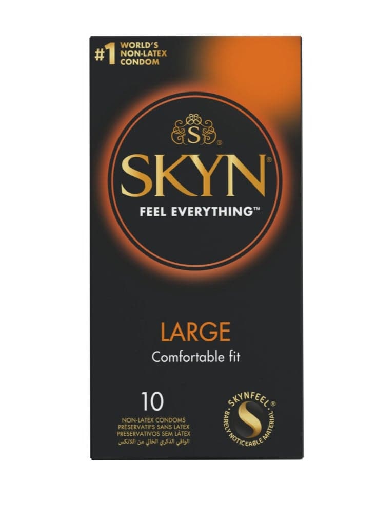 SKYN Large – Comfortable Fit (10 Condoms)