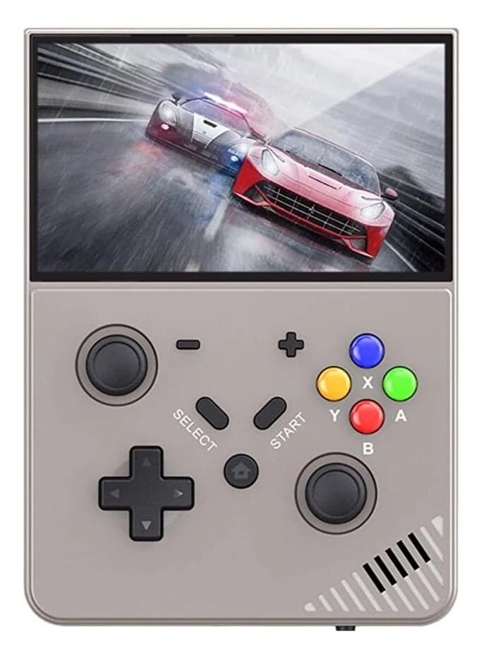 M18 Retro Handheld Game Console with 4.3-Inch IPS Screen, Linux OS, 64GB Built-In Storage, and TF Card Support – Portable Pocket Arcade for Retro Gaming, Classic Games, and Nostalgic Entertainment, Perfect for Travel, Home, and Outdoor Fun
