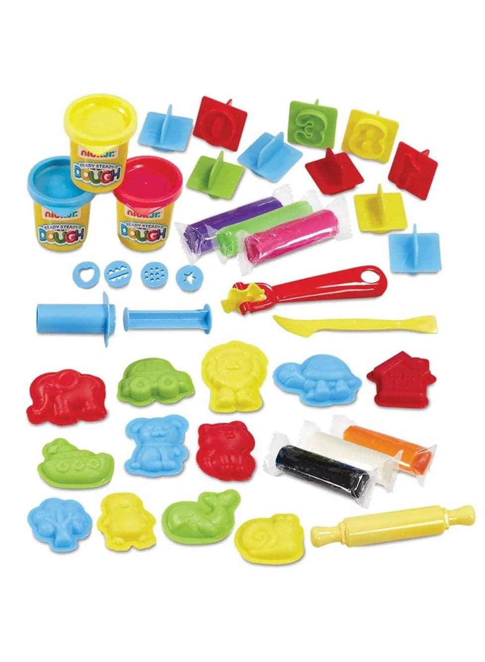 Nick Junior Awesome Activity Dough Case 588g | Play Dough | Creative Fun Ideas | Develops Sensory Skills | Entertaining Toy | Stress Relief Toys for Kids