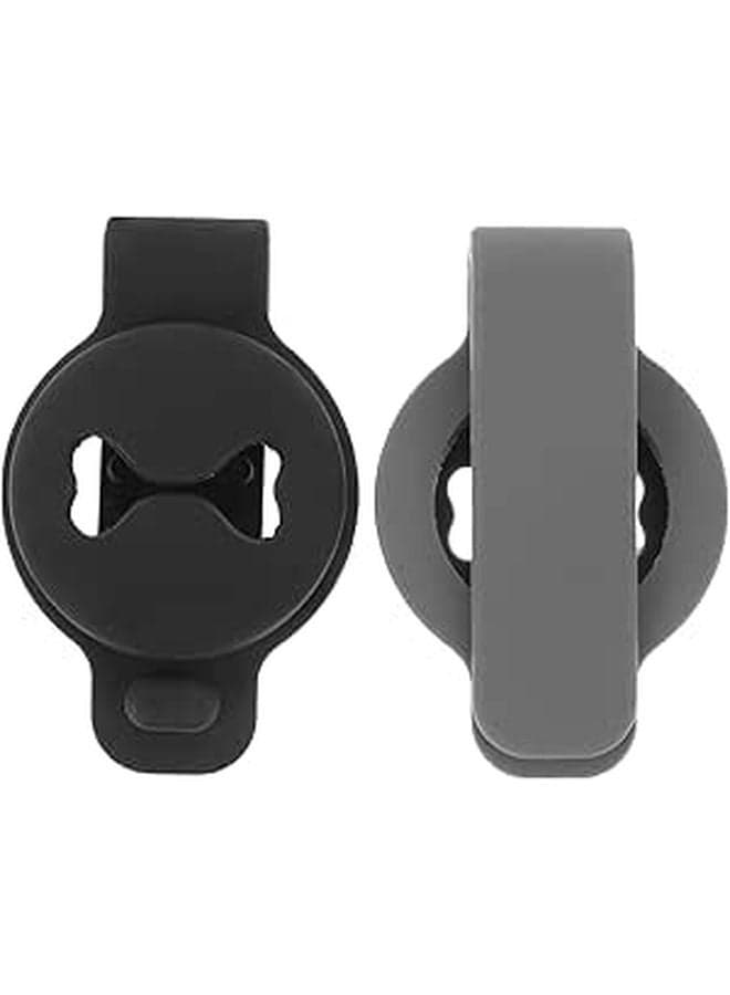 2Pcs Dog Pattern Protective Case Covers Black Grey Anti Loss for Pets and Dog Owners