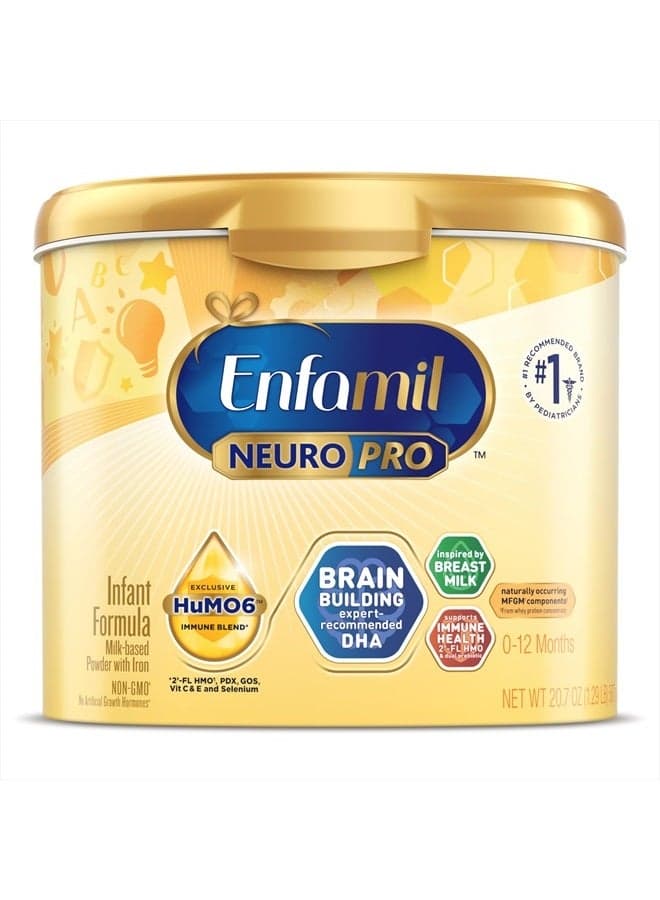 Neuro Pro Infant Formula, Brain Building Nutrition Inspired by Breast Milk, 20.7 oz