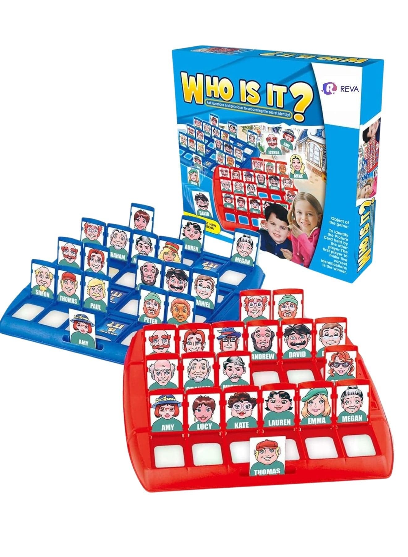 Puzzle Fun Guess Who Is It Board Game Toys