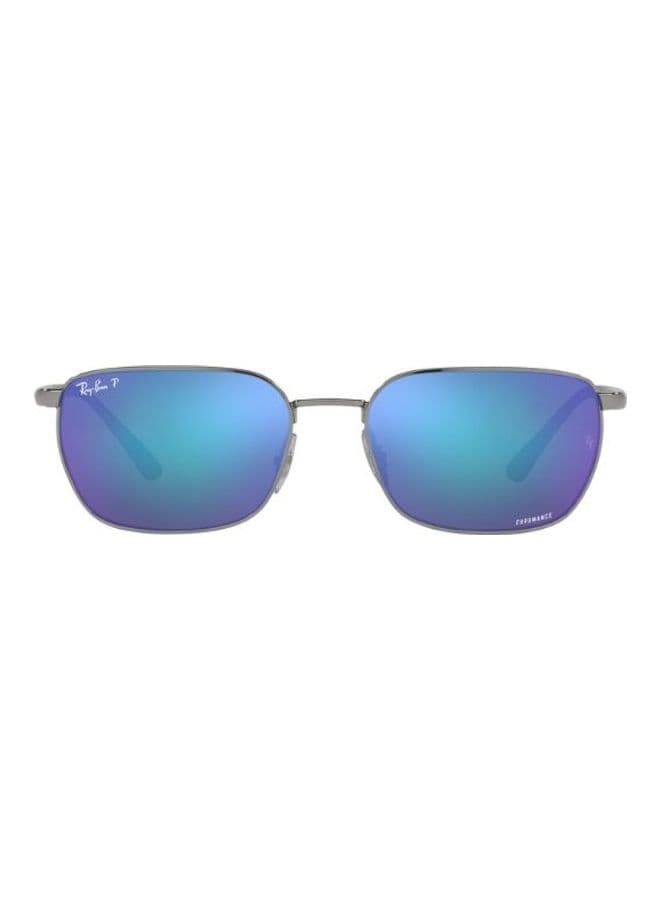 Unisex Unisex Polarized Full Rim Sunglasses - RB3684CH - Lens Size: 58 Mm