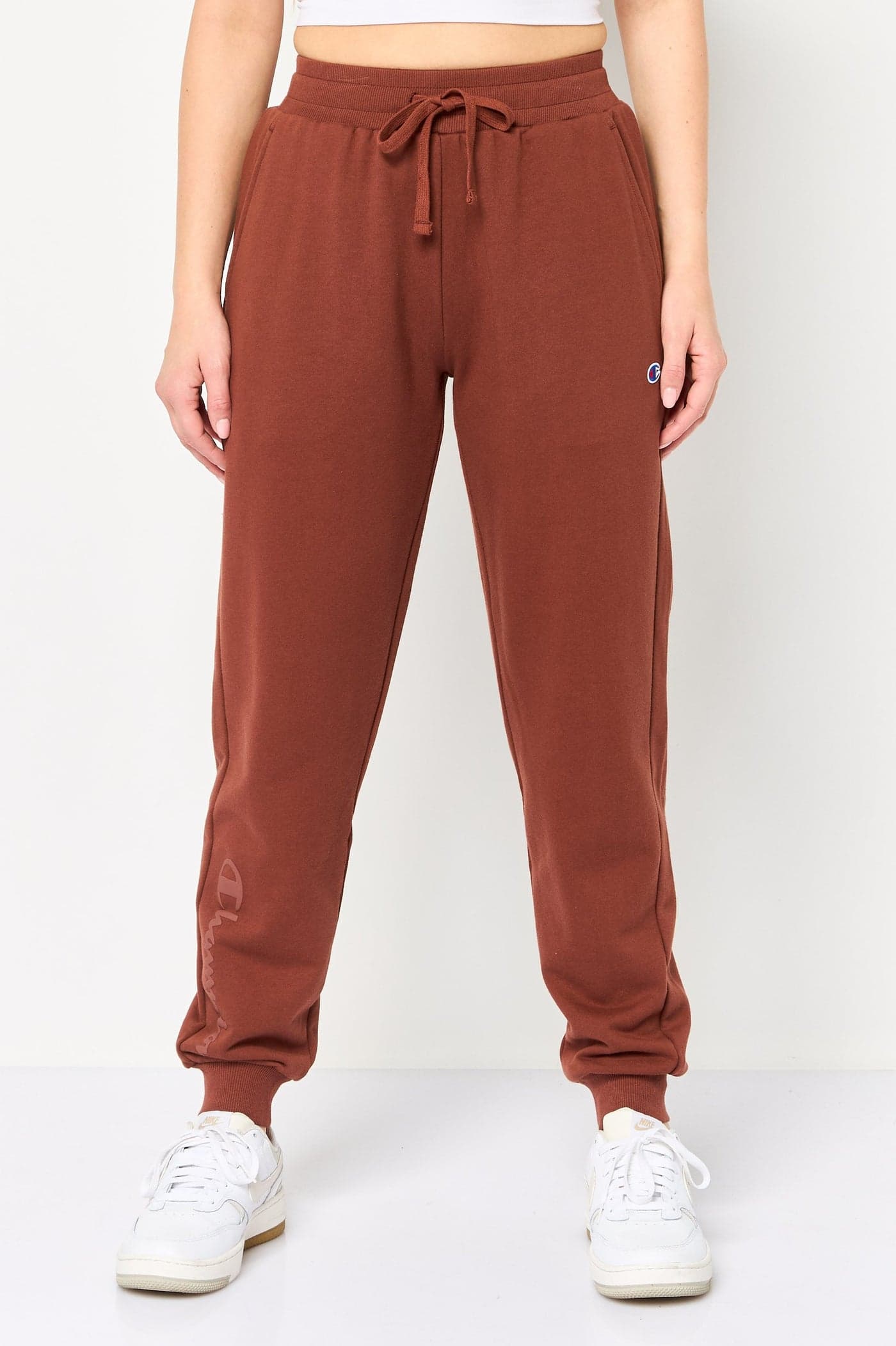 Women Sportswear Fit Outdoor Jogger Pants, Brown