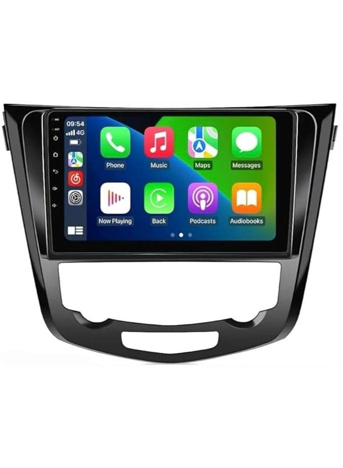 Android Car Stereo for Nissan X-Trail Rogue Qashqai 2014-2018 1GB RAM 32GB ROM M-Link Wi-Fi BT,GPS, 10 Inch IPS Screen with AHD Camera Included (Auto AC)