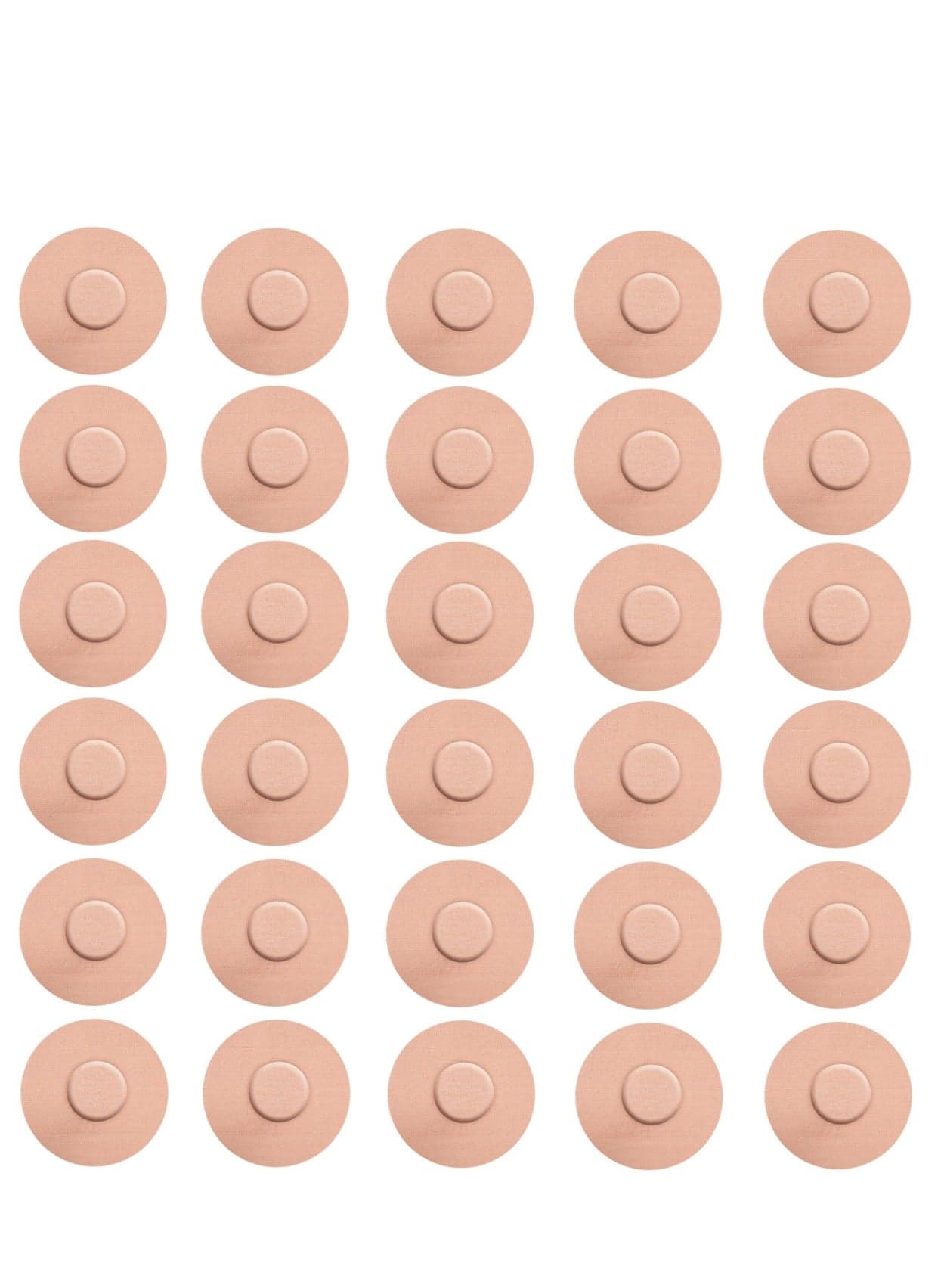 30 Pieces Waterproof Sensor Covers for Freestyle Libre1/2/3 Sweatproof CGM Sensors Adhesive Patches
