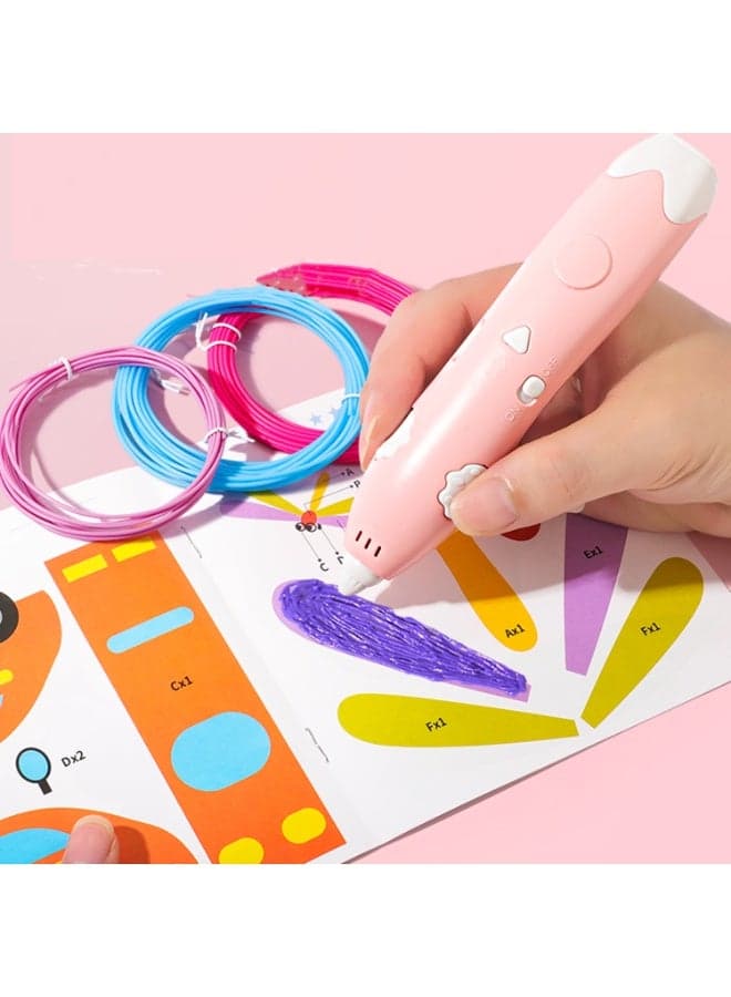 3D Printing Pen - Child-safe Low-temperature 3D Drawing Tool | Ergonomic Design for Little Hands | Cordless Smart Low-temperature Printing Pen | Includes PCL Filament