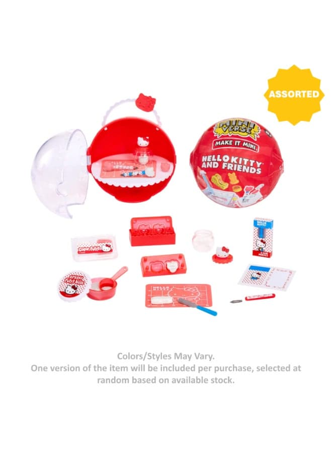Miniverse Make It Mini Sanrio Hello Kitty and Friends Series 3 Mini Collectible Capsule (Assorted)