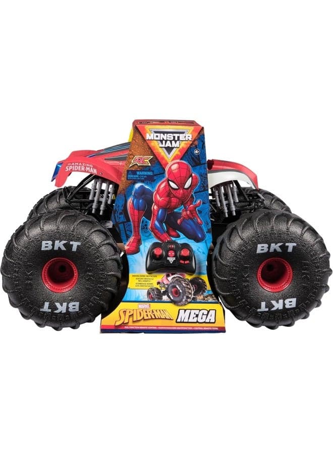 Monster Jam Marvel Mega Spider-Man RC Monster Truck
