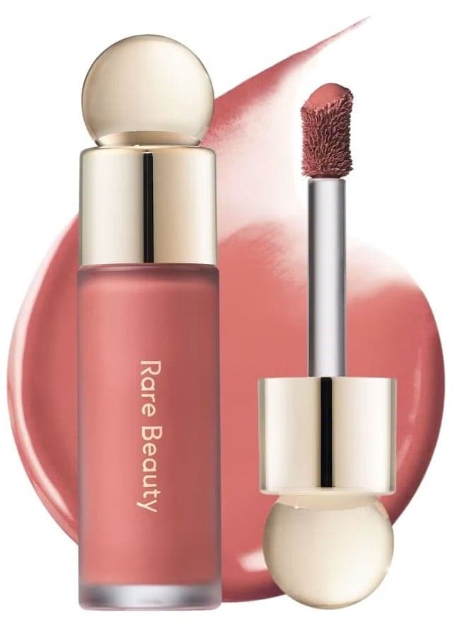 Rare Beauty by Selena Gomez Soft Pinch Liquid Blush – Worth (True Rose), 7.5ml) | Weightless, Long-Lasting, Buildable Liquid Blush for a Natural, Radiant Glow