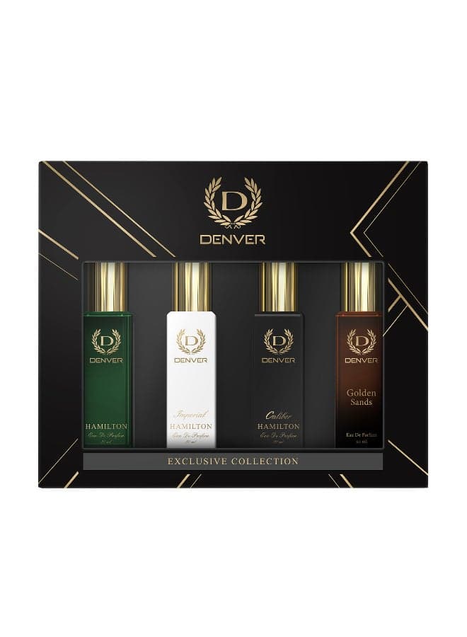 Denver Exclusive Collection Set of 4 Perfumes (Window) 20ml*4