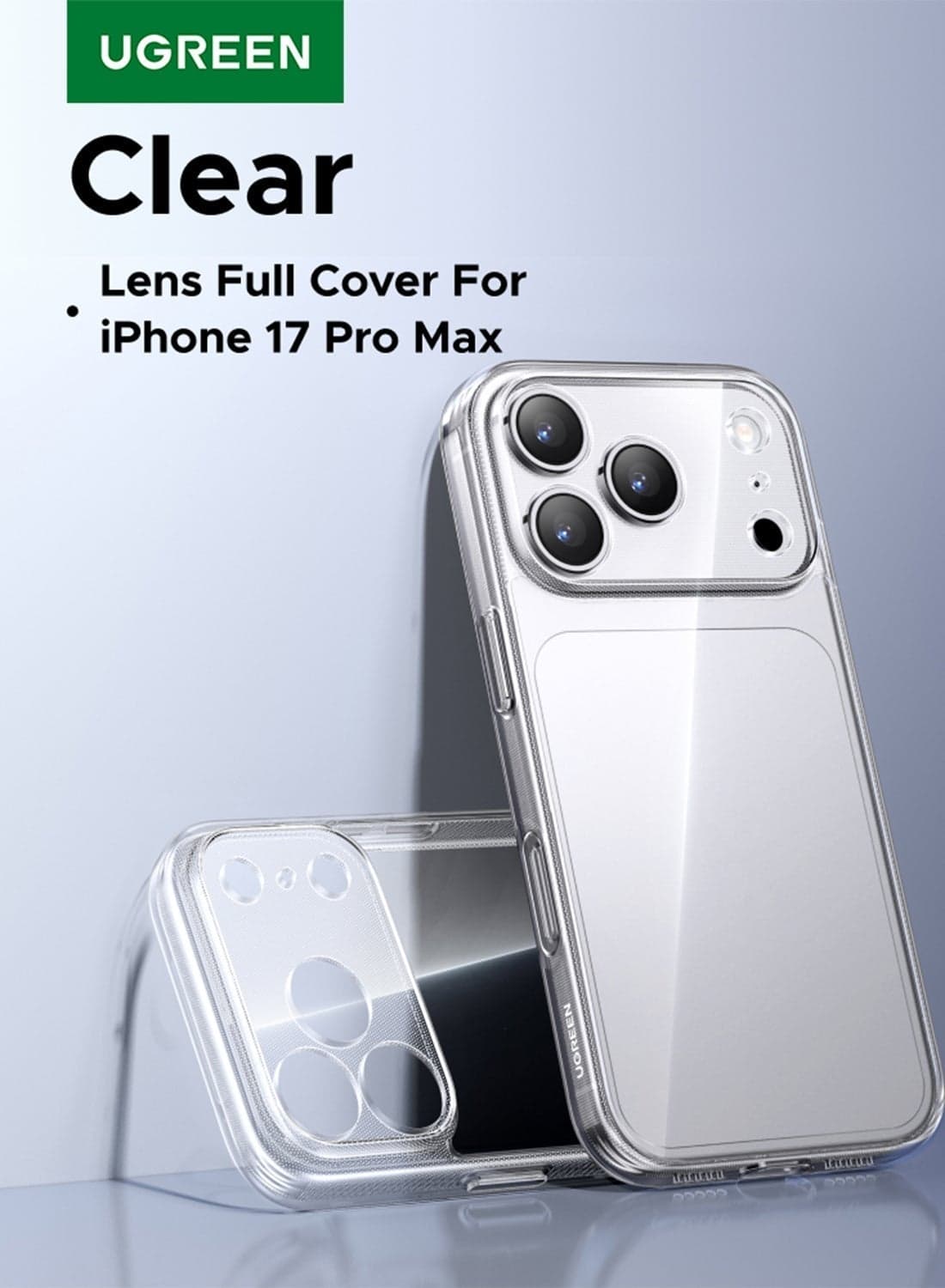 iPhone 17 Pro Max Case Full-coverage Phone Case Military-Grade Drop Protection 17 Pro Max Case Delay Yellowing Anti Scratch And Fingerprint iPhone 17 Pro Max Cover Ultra Slim Extra Raised Edge clear